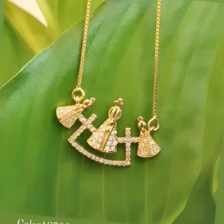 Colar N.S.Aparecida Zirc 3 PCS 30/20MM