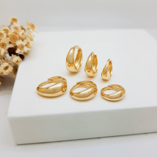 Trio Argola Articulada Liso