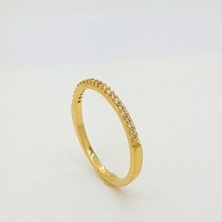 ALIANÇA MICRO ZIRCÔNIA 2MM