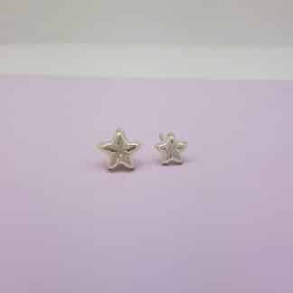 Brinco Estrela Zircônia Prata