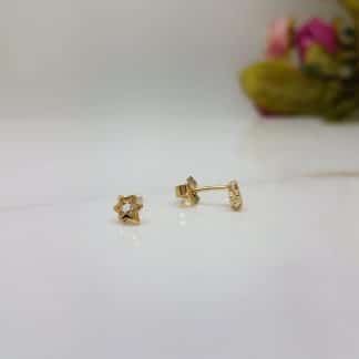 Brinco Estrela Strass