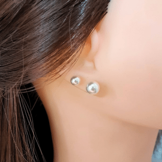 Brinco Pérola Solitário
