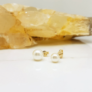 Brinco Pérola Solitário