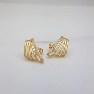 Ear Jacket Fios Cravejado e Liso