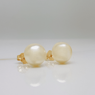 Brinco Meia Pérola 10mm