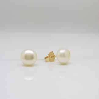 Brinco Meia Pérola 8mm