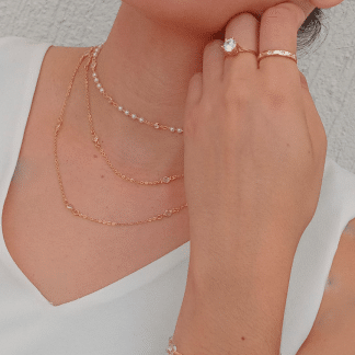 Brinco Meia Pérola 10mm