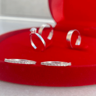 Aliança 1mm Prata 925