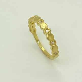 Aliança Replica Lantejoula Micro Zircônia