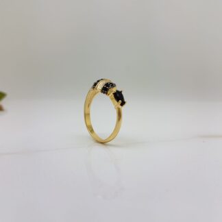 Anel Coleção Tigre Zircônia