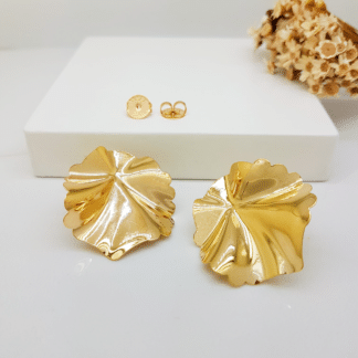 Brinco Folha Estamparia 30mm