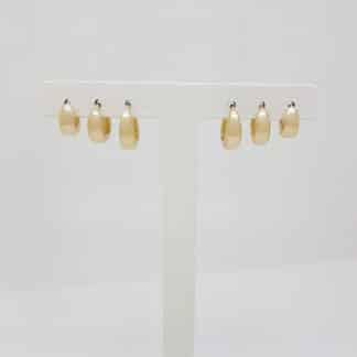 Trio de Argolas Articuladas Lisas