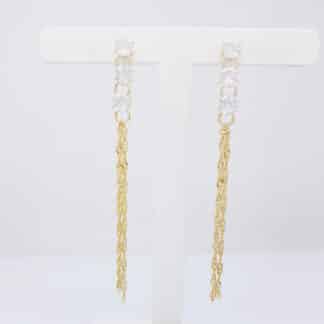 BRINCO LONGO CRISTAL E CORRENTE