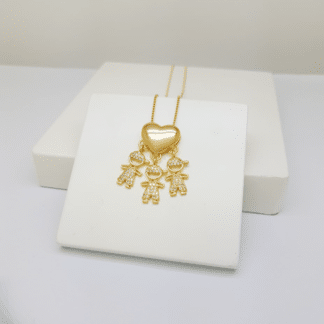 Coração Liso 3 Meninos