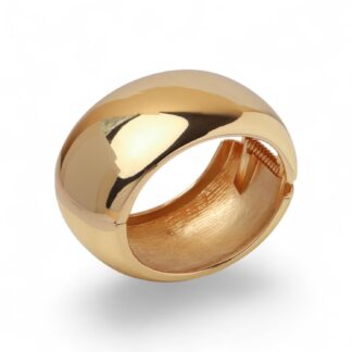 BRACELETE ABAULADO DOURADO