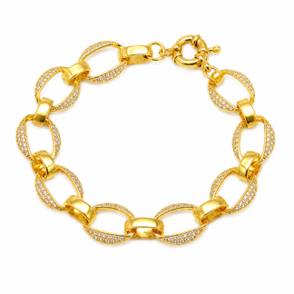 PULSEIRA ELOS CRAVEJADA