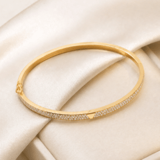 BRACELETE V CRAVEJADO