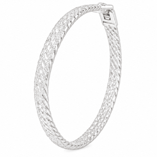 BRACELETE FITA BANHO DE PRATA