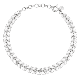 PULSEIRA ESCAMA BANHO DE PRATA